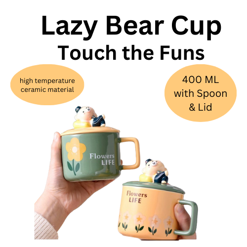 Cute Bear Coffee Mug,3D Cute Mug, Cartoon Ceramics Teacup